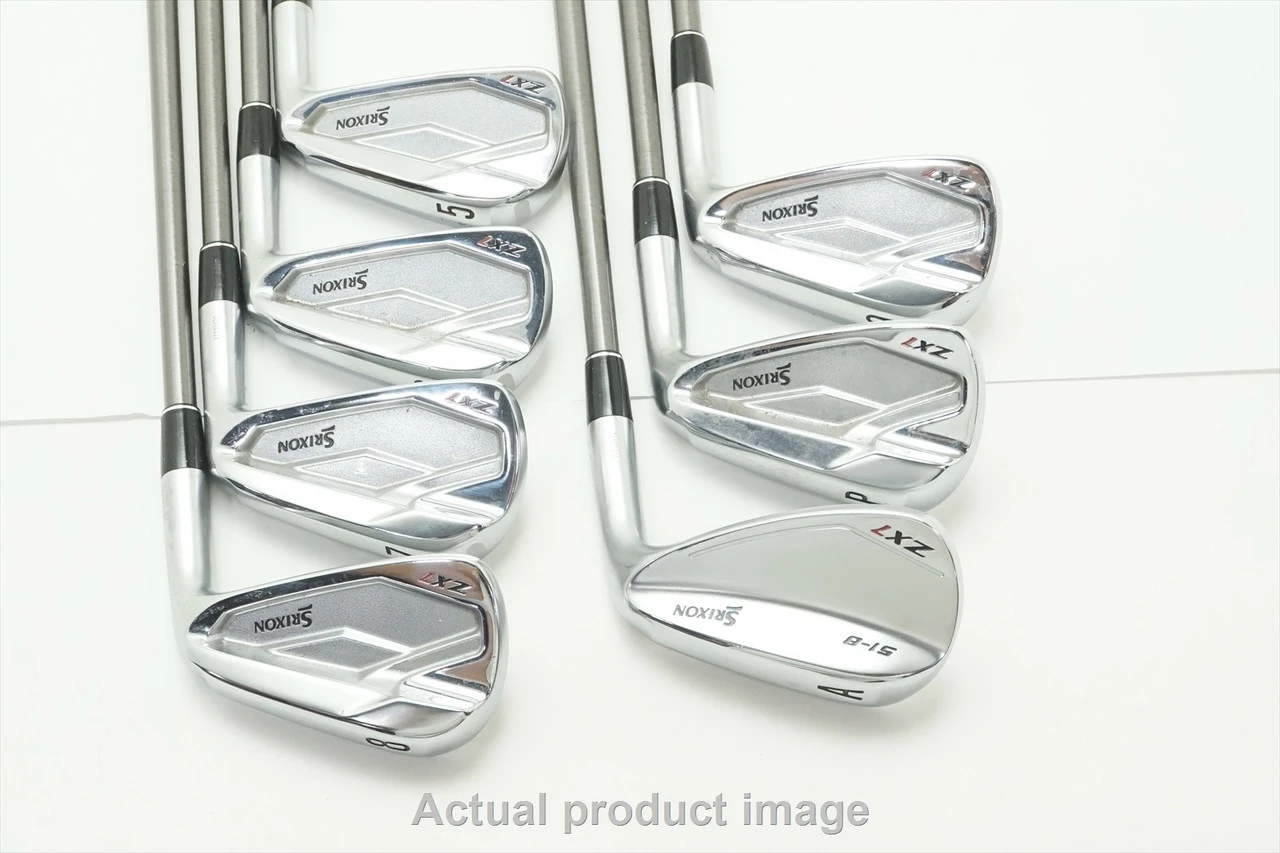 Srixon Zx7 Iron Set 5-Pw, Aw Extra Stiff Steelfiber I110 Cw 0990566 Mint - Image 4