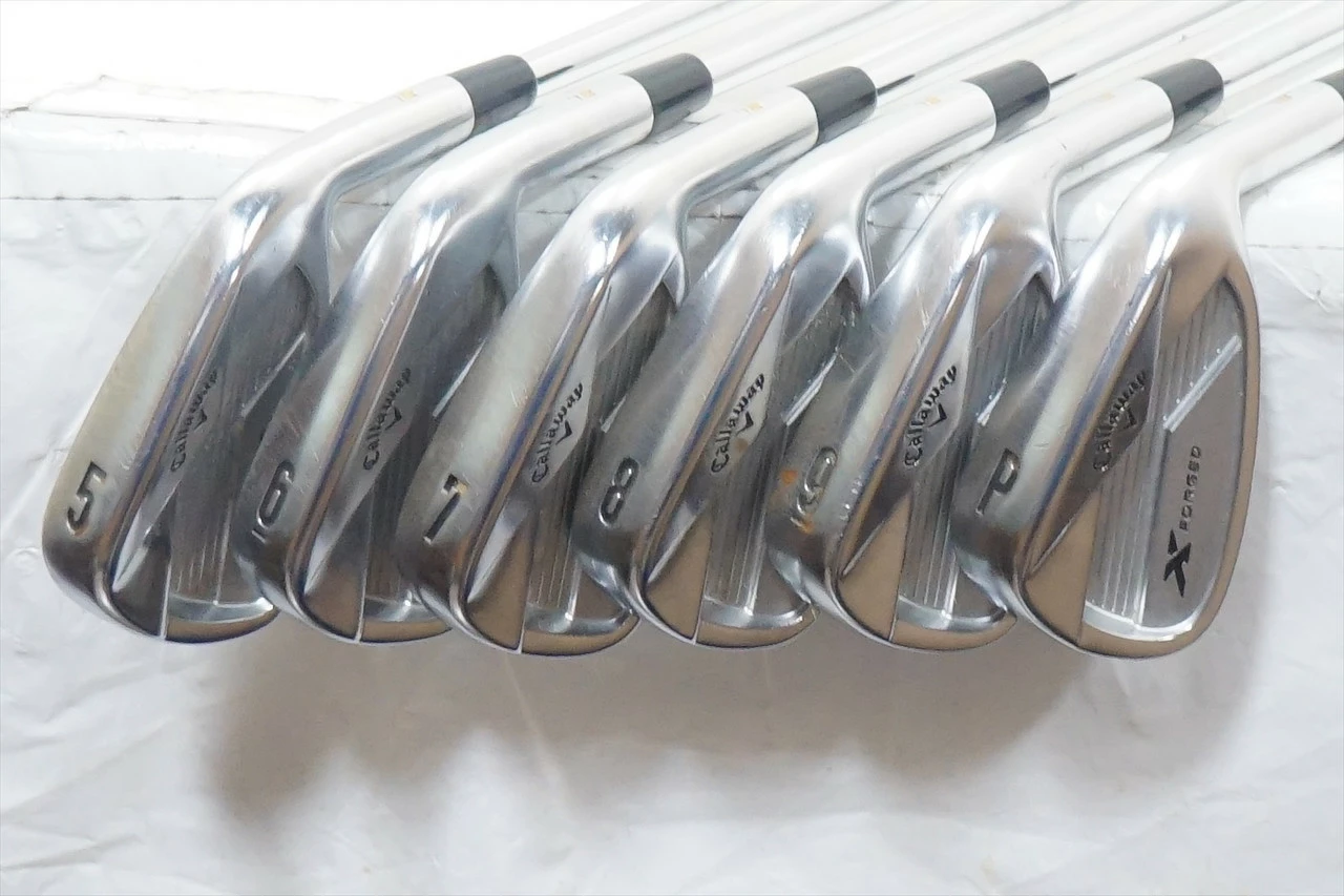 Callaway X Forged 2018 Iron Set 5-Pw Stiff Flex Kbs Tour 110 Steel 0991057 Fair