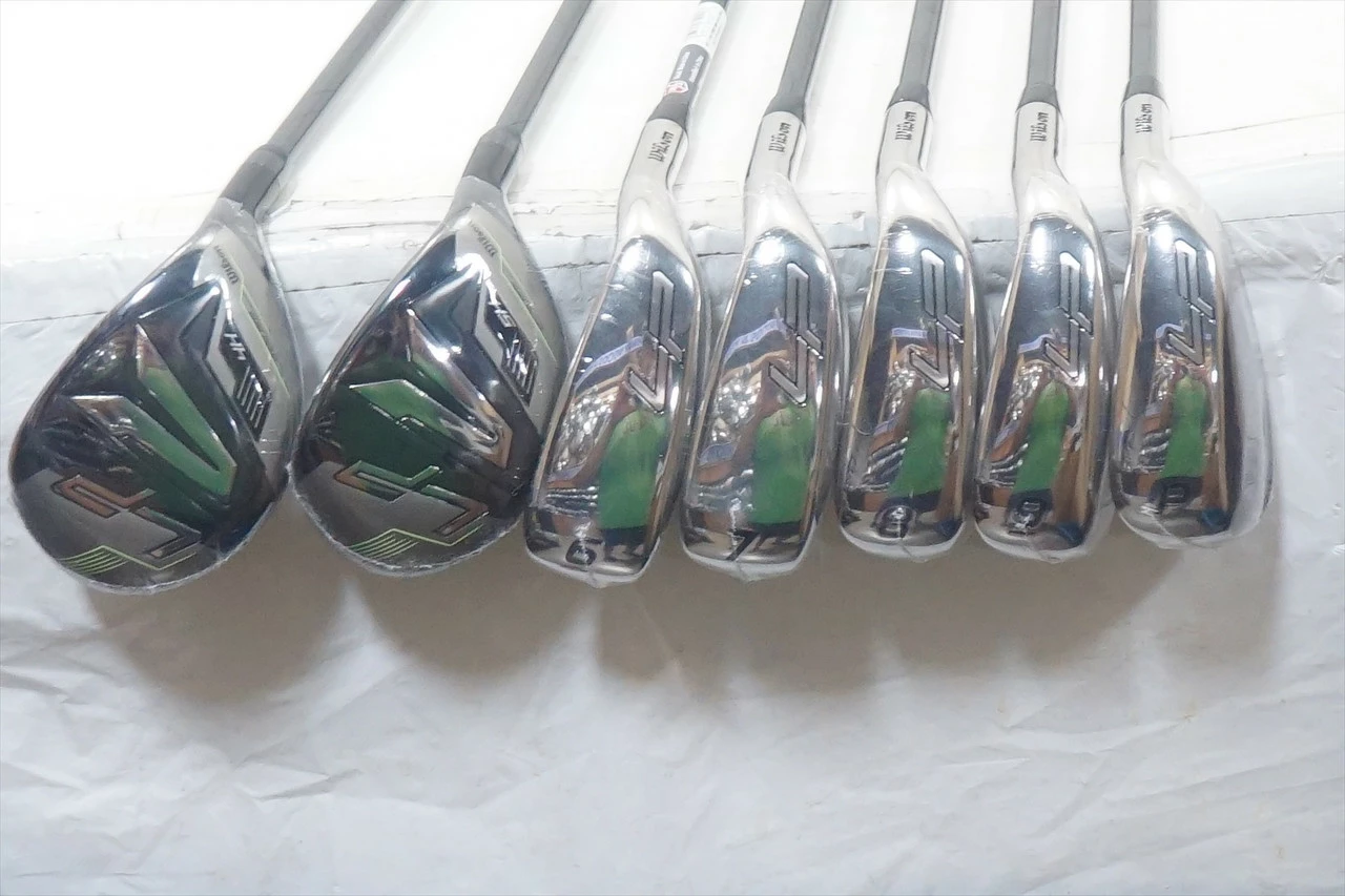 New Wilson Launch Pad 2 Iron Set 4-5H 6-Pw Senior Even Flow Plus 1.5" 0992664