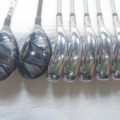 New Wilson D9 Combo Iron Set 4-5H 6-Pw, Gw Regular Flex Steel Plus 1.5" 0992677