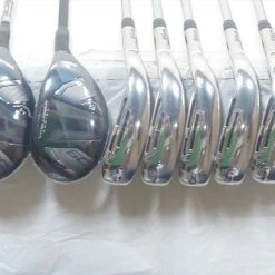 New Wilson D9 Combo Iron Set 4-5H 6-Pw, Gw Regular Flex Steel Plus 1.5" 0992678
