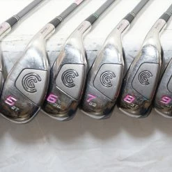 Cleveland Hi-Bore W-Series Iron Set 4-Pw Ladies Flex Graphite 0993580 Good