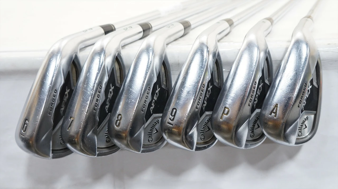 Callaway Apex 19 Iron Set 6-Pw, Aw Regular Elevate 95 Vss Steel 0995151 Mint