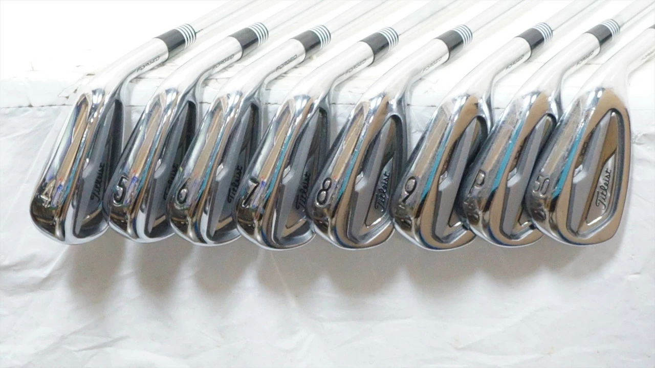 Titleist T100 Iron Set 4-Pw, 50 Stiff Flex Modus3 Tour 125 Steel 0997751 Good