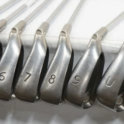 Ping G10 Black Dot Iron Set 4-Pw, Uw Regular Flex Awt Steel 0997807 Good