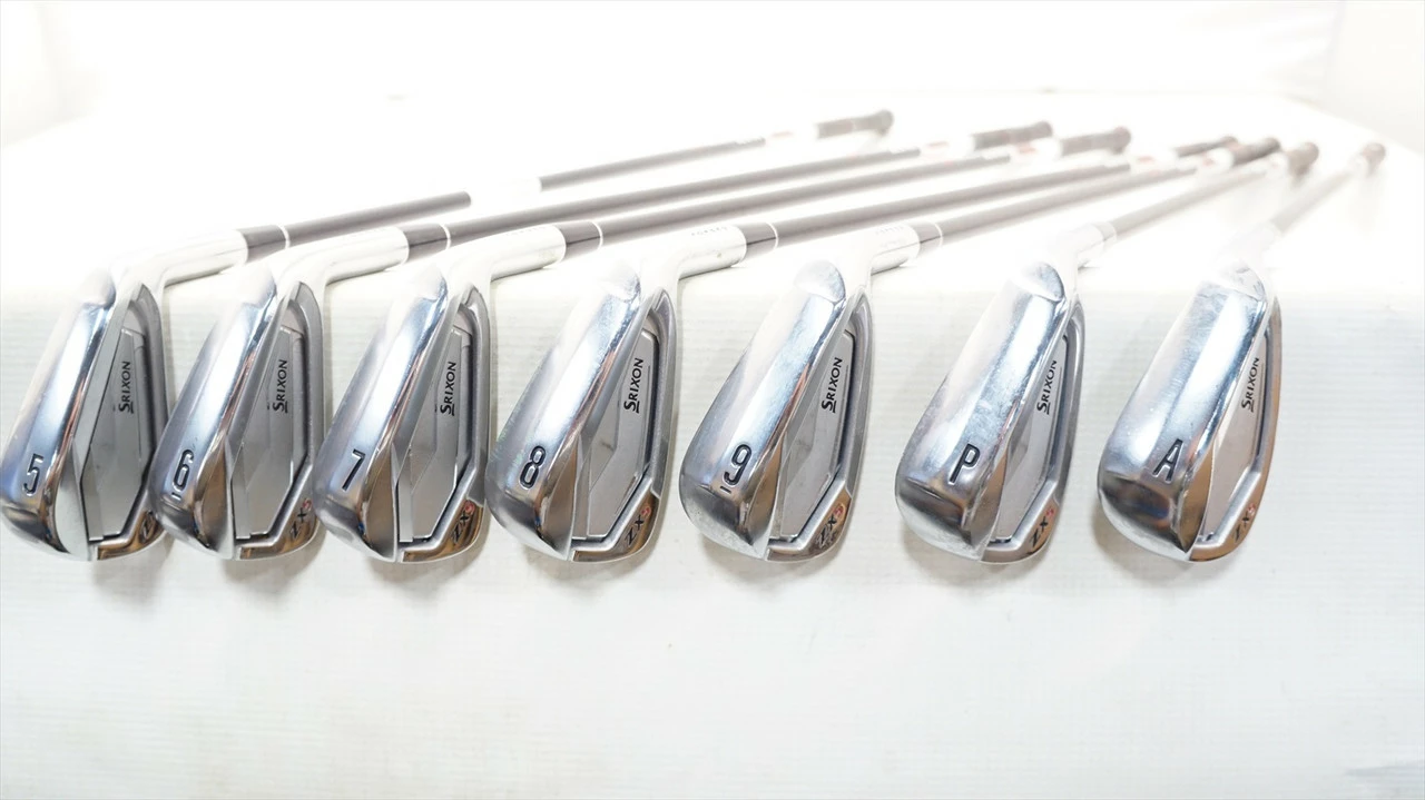 Srixon Zx5 Iron Set 5-Pw, Aw Regular Flex Kbs Max 65 Graphite 0998419 Excellent