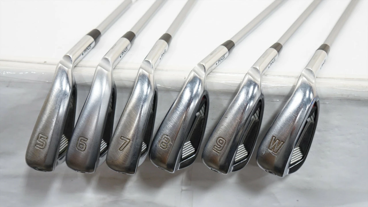 Ping G410 Black Dot Iron Set 5-Pw Senior Fujikura Vista Pro 50I Graphite 1000298
