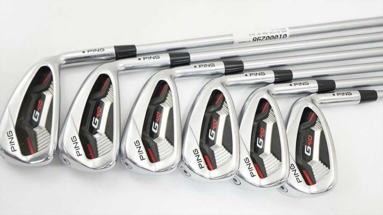 Ping G410 Black Dot Iron Set 5-Pw Senior Fujikura Vista Pro 50I Graphite 1000298 - Image 3