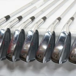 New Level 902 Forged Satin Pearl Chrome Iron Set 4-Pw Stiff Tour120 1000976 Mint