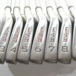 Wilson Fat Shaft Iron Set 4-Pw Regular Flex Steel 1001307 Good