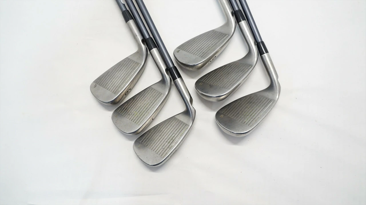 Ping G Yellow Dot Iron Set 6-Pw, Uw Regular Flex Cfs 70 Graphite 1003088 Good - Image 4