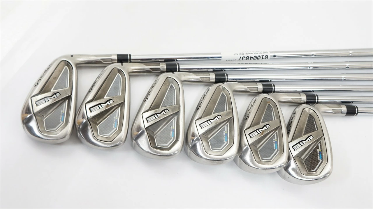 Taylormade Sim 2 Max Os Iron Set 5-Pw Extra Stiff Dynamic Gold Steel 1004037 - Image 3