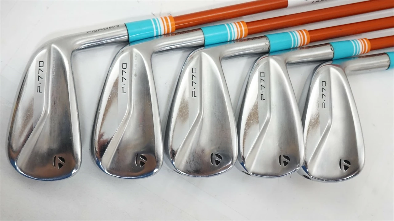 Taylormade P770 2020 Iron Set 6-Pw Regular Flex Tour Ad 50 Graphite 1004907 Good - Image 3