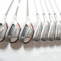 Adams Idea A12 Os Iron Set 4-6H 7-Pw, Gw Stiff Flex Steel 1005159 Good