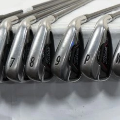 Titleist Ap1 712 Iron Set 5-Pw, W Regular Flex Tour Ad 65I Graphite 1005531 Good