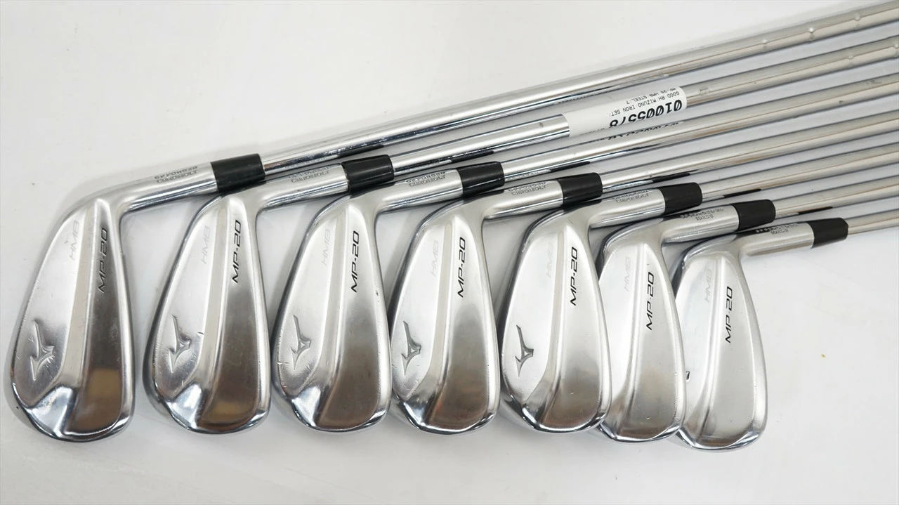 Mizuno Mp-20 Hmb Iron Set 4-Pw Stiff Flex Dynamic Gold 105 Steel 1005578 Good - Image 3