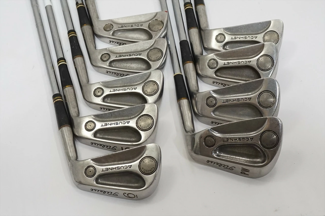 Titleist Ac 108 Iron Set 2-Pw Stiff Flex Steel 1006424 Good - Image 4