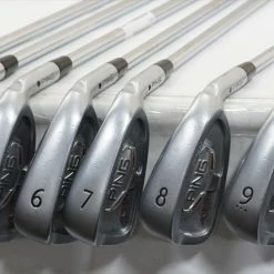 Ping Anser Black Dot Iron Set 3-Pw Stiff Flex Project X Steel 1007257 Good