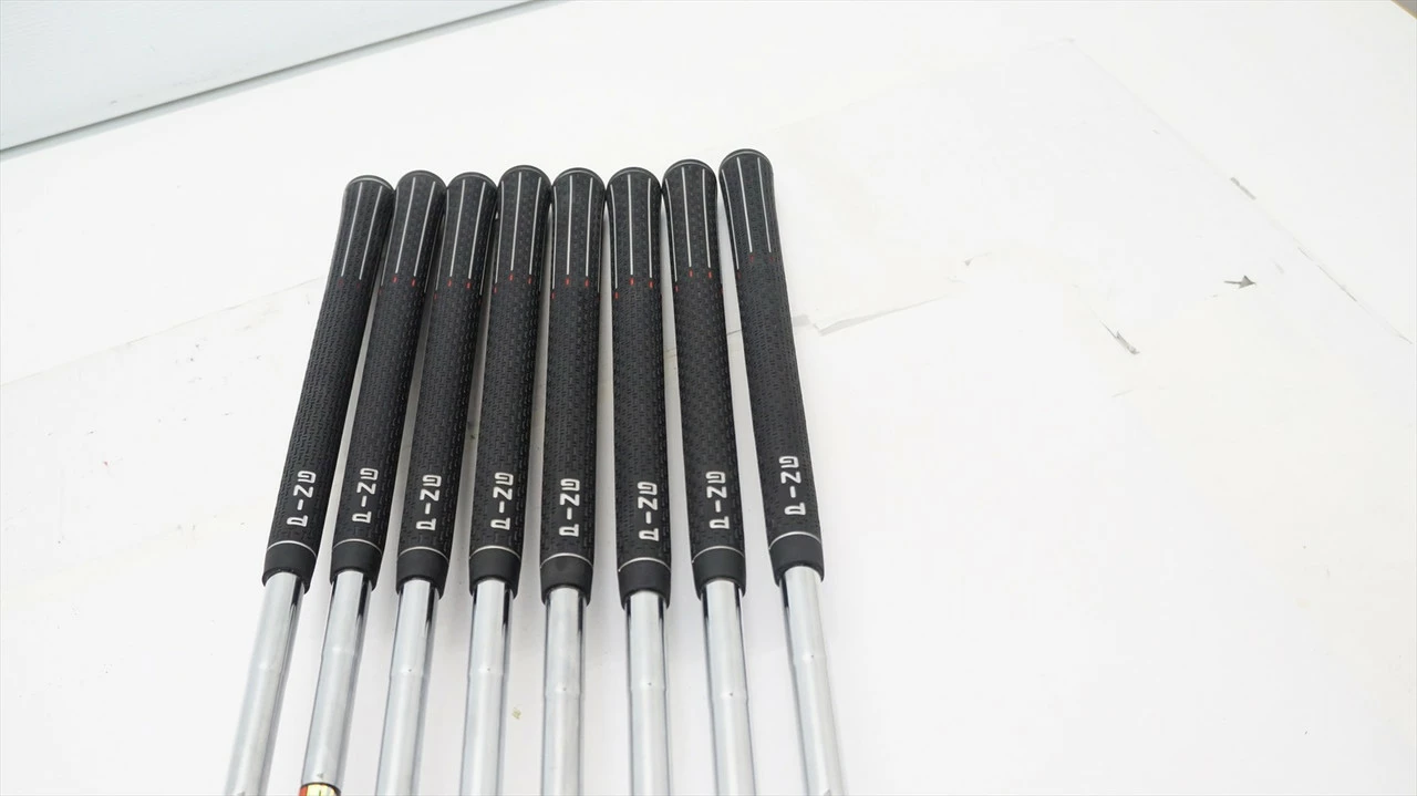 Ping I20 Black Dot Iron Set 4-Pw,Uw Regular Flex Cfs Steel 1008092 Good - Image 3