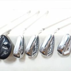 Mizuno Jpx 921 Hot Metal Combo Iron Set 5-6H 7-Pw,Gw Senior Recoil 1008522 Mint