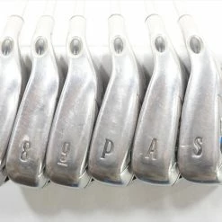 Callaway X-22 Iron Set 7-Pw, Aw, Sw Uniflex Flex Steel 1009762 Good