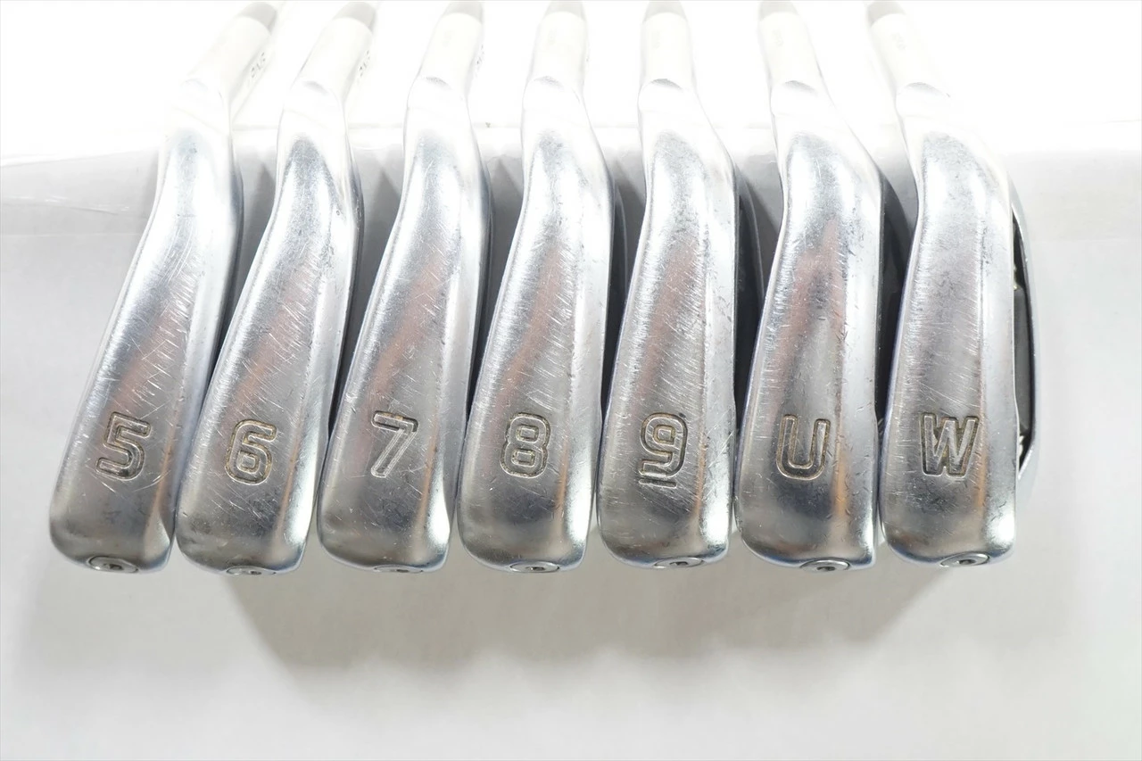 Ping G410 White Dot Iron Set 5-Pw, Uw Regular Flex Awt 2.0 Steel 1009768 Good