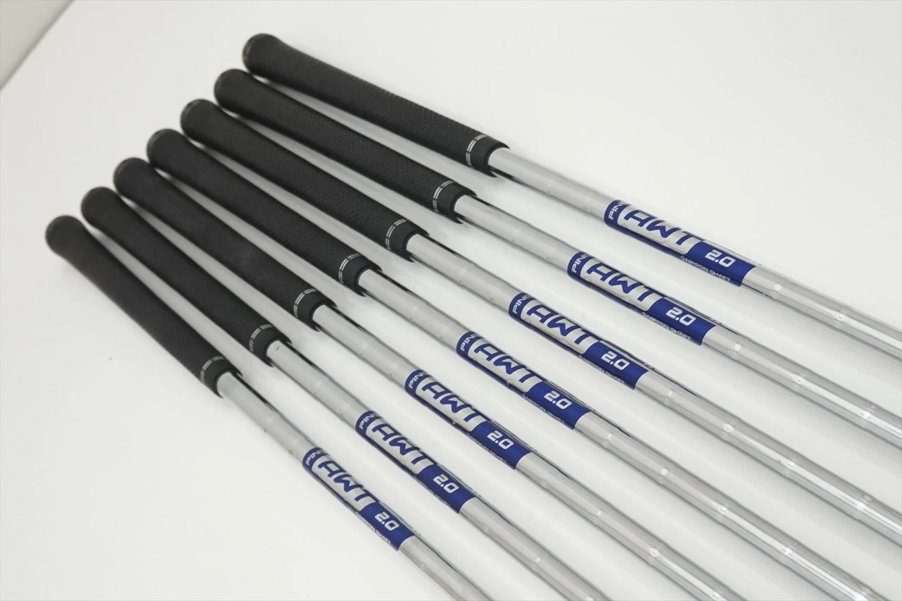 Ping G410 White Dot Iron Set 5-Pw, Uw Regular Flex Awt 2.0 Steel 1009768 Good - Image 2