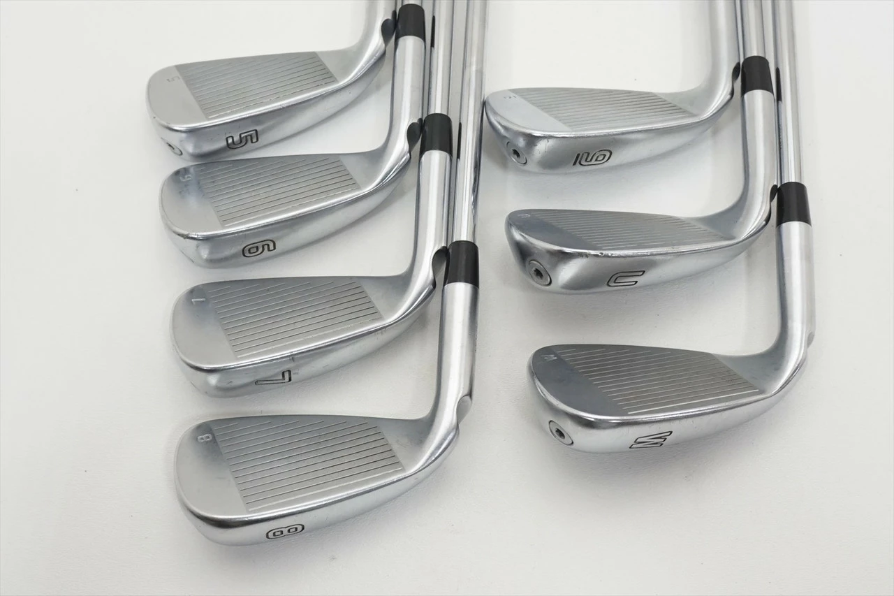 Ping G410 White Dot Iron Set 5-Pw, Uw Regular Flex Awt 2.0 Steel 1009768 Good - Image 3