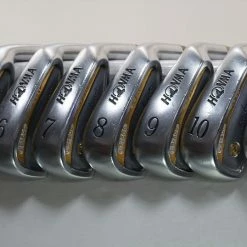 Honma Lb 606 Iron Set 3-10, 11, Sw Stiff Flex Graphite 1012223 Good