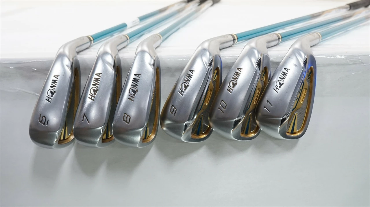 Honma Ie-06 3 Star Iron Set 6-10, 11 Regular Flex Graphite 1012641 Good
