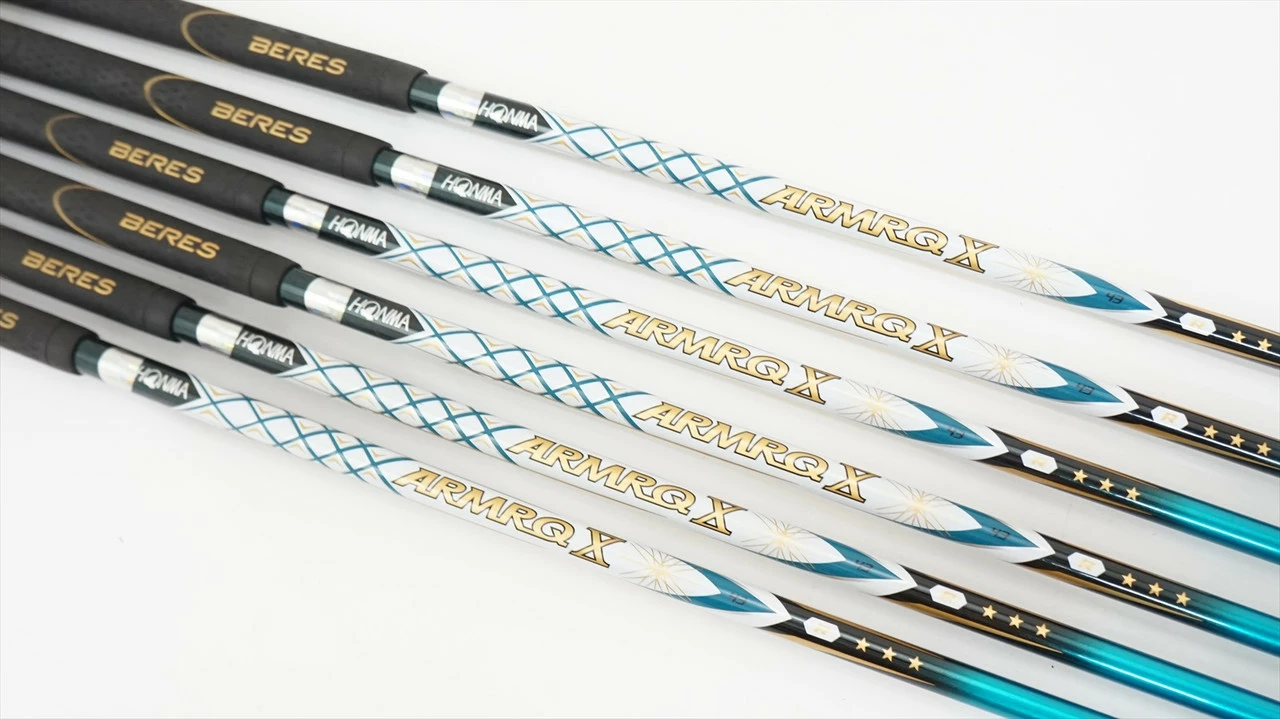 Honma Ie-06 3 Star Iron Set 6-10, 11 Regular Flex Graphite 1012641 Good - Image 2