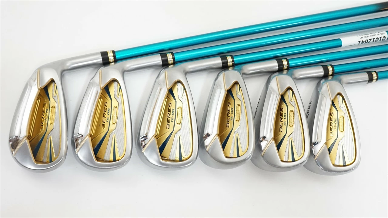 Honma Ie-06 3 Star Iron Set 6-10, 11 Regular Flex Graphite 1012641 Good - Image 4