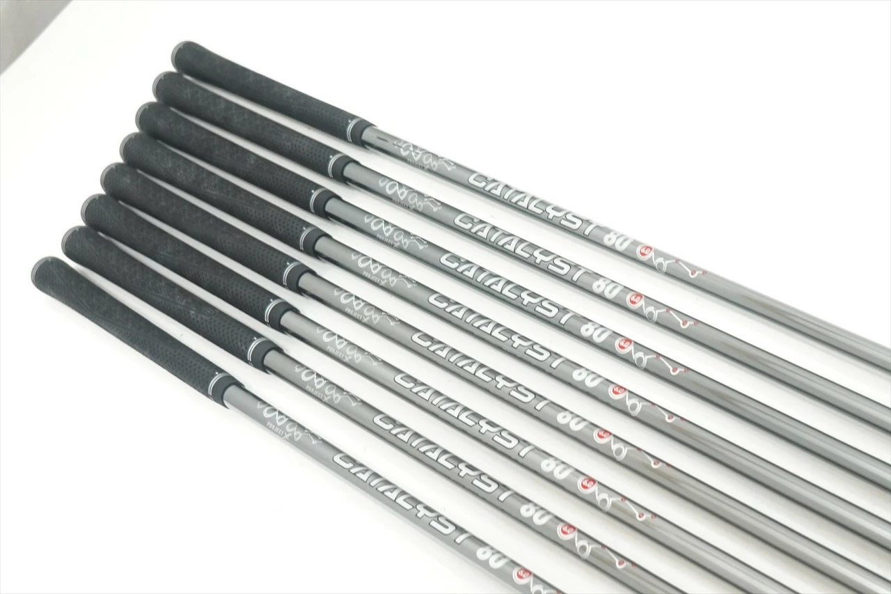 Callaway Apex 19 Iron Set 4-Pw, Aw Stiff Flex Catalyst 80 Graphite 1012869 Mint - Image 3