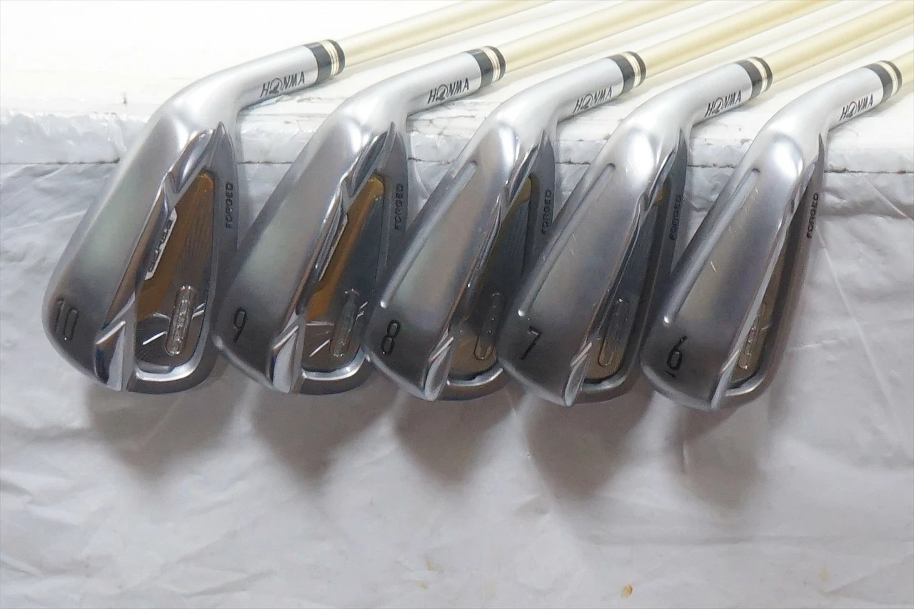 Honma Beres 07 2 Star Iron Set 6-10Iron Regular Flex Graphite 1013677 Excellent