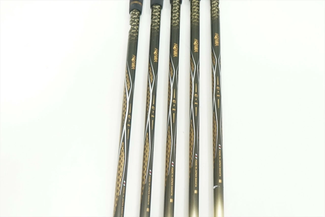 Honma Beres 07 2 Star Iron Set 6-10Iron Regular Flex Graphite 1013677 Excellent - Image 4