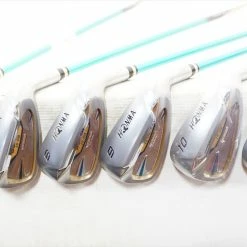 Honma Ie-06 2 Star Iron Set 6-10, 11 Regular Flex Graphite 1015159 Excellent
