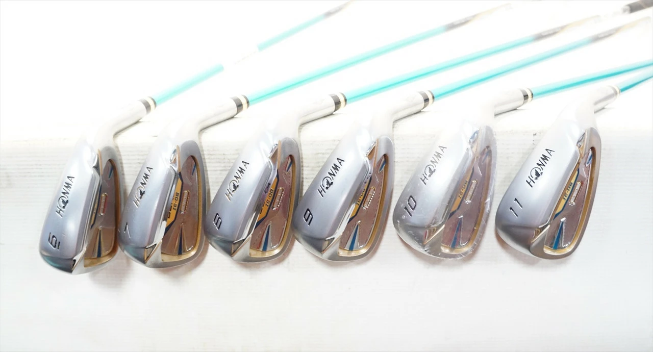 Honma Ie-06 2 Star Iron Set 6-10, 11 Regular Flex Graphite 1015159 Excellent