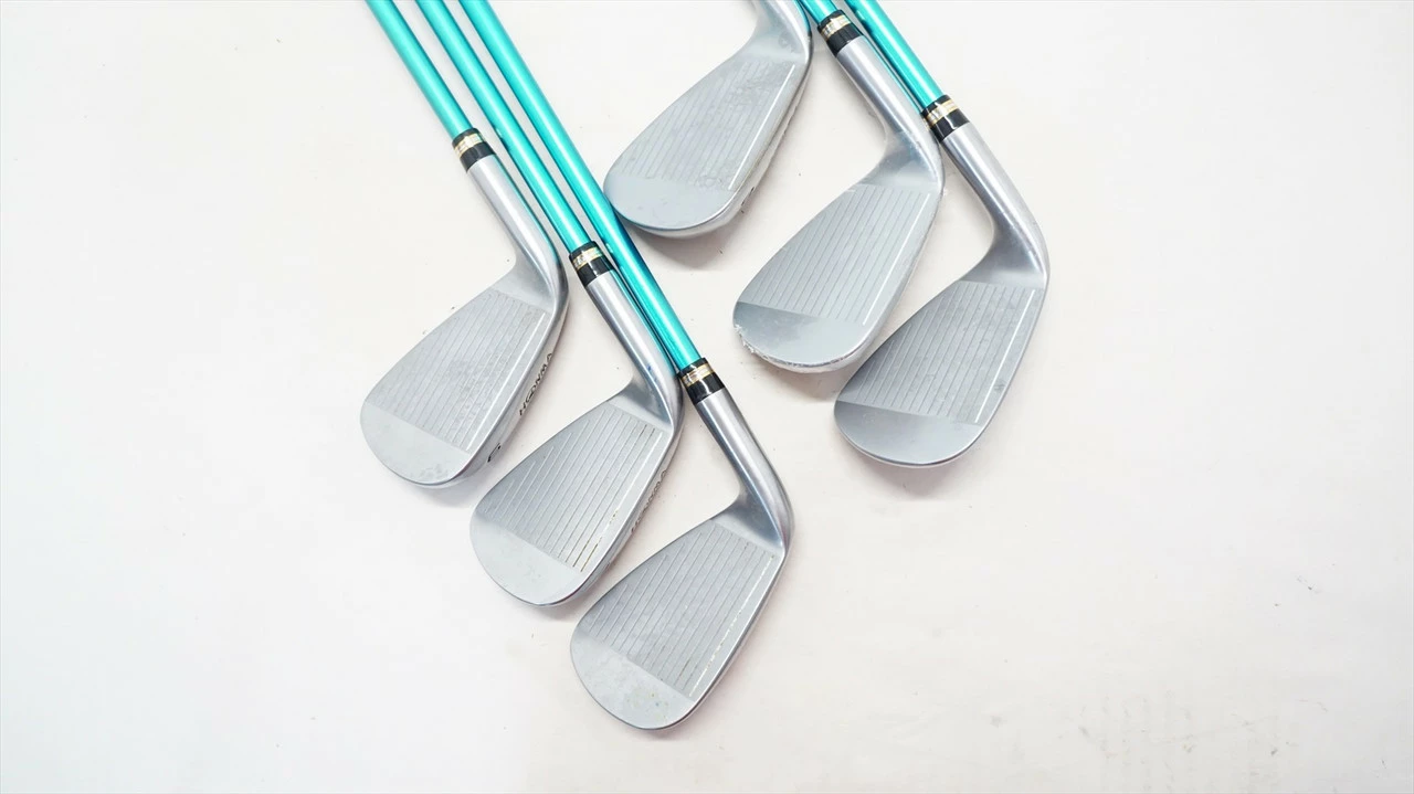 Honma Ie-06 2 Star Iron Set 6-10, 11 Regular Flex Graphite 1015159 Excellent - Image 4