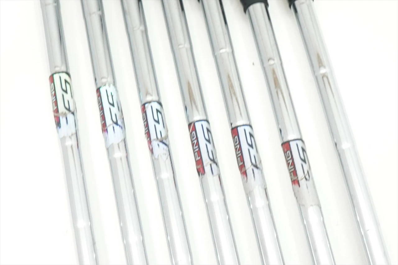 Ping G25 Black Dot Iron Set 4-Pw Regular Flex Cfs Steel 1015834 Good - Image 5