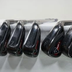 Callaway Razr X Black Iron Set 6-Pw Regular Flex Graphite 1015972 Good