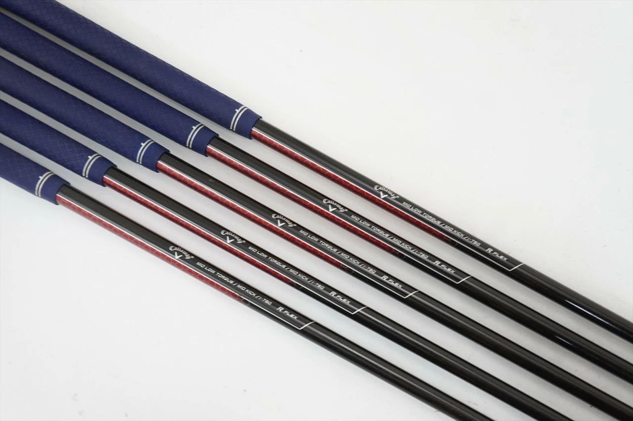 Callaway Razr X Black Iron Set 6-Pw Regular Flex Graphite 1015972 Good - Image 2