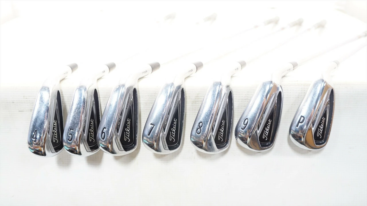 Titleist 716 Ap2 Iron Set 4-Pw Stiff Flex Kbs Tour Steel 1016056 Good