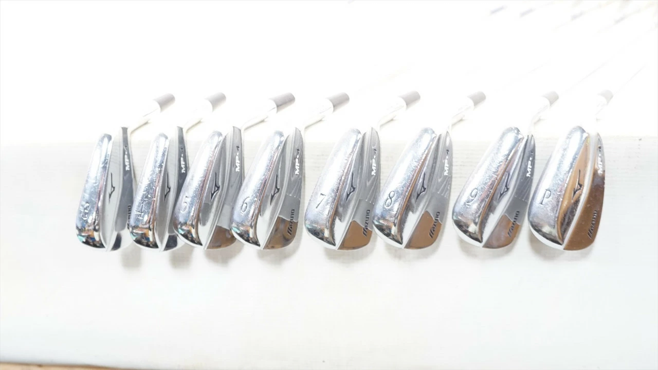 Mizuno Mp 4 Iron Set 3-Pw Regular Flex Project X Steel 1016281 Good - Image 5