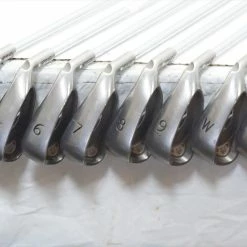 Ping G10 White Dot Iron Set 4-Pw, Uw Stiff Flex Awt Steel 1017257 Good