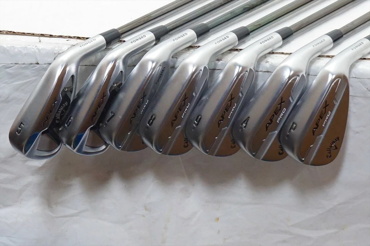 Callaway Apex Pro 21/Apex 21 Iron Set 5-Pw, Aw Stiff Kbs $-Taper 120 1017907