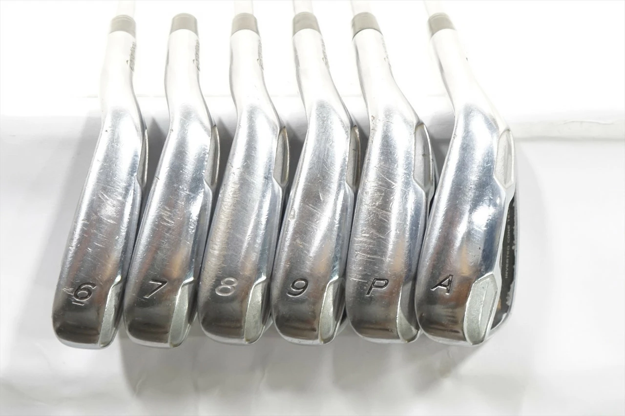 Taylormade Tour Burner Iron Set 6-Pw, Aw Stiff Flex Steel 1018138 Fair