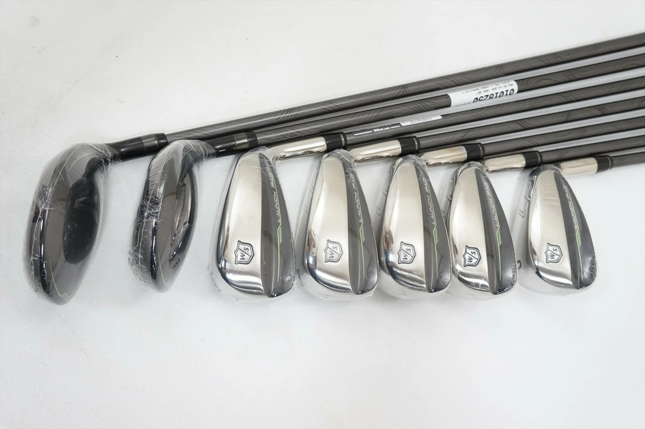 New Wilson Launch Pad 2 Combo Iron Set 4-5H 6-Pw Regular Even Flow 65G 1018250 - Image 3