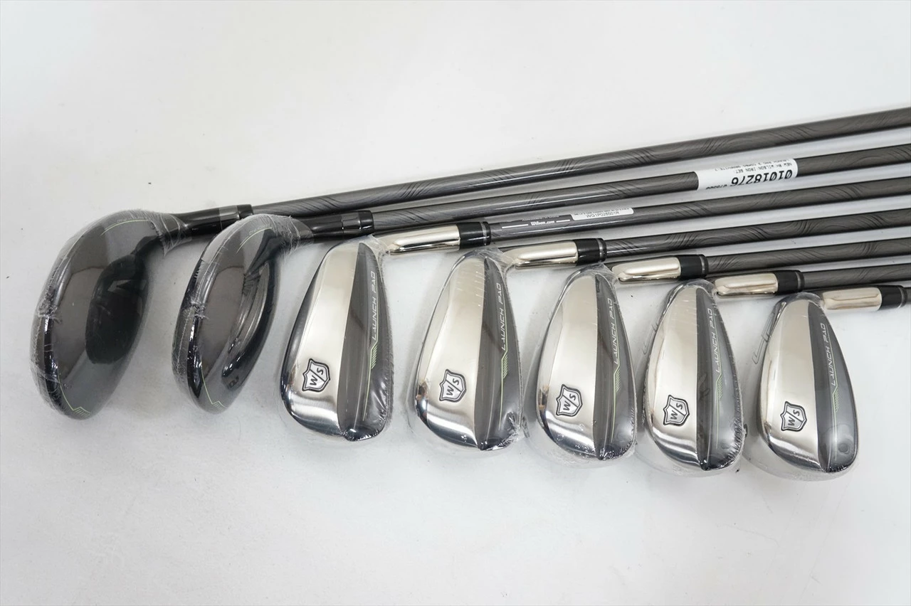 New Wilson Launch Pad 2 Combo Iron Set 4-5H 6-Pw Regular Even Flow 65G 1018276 - Image 3