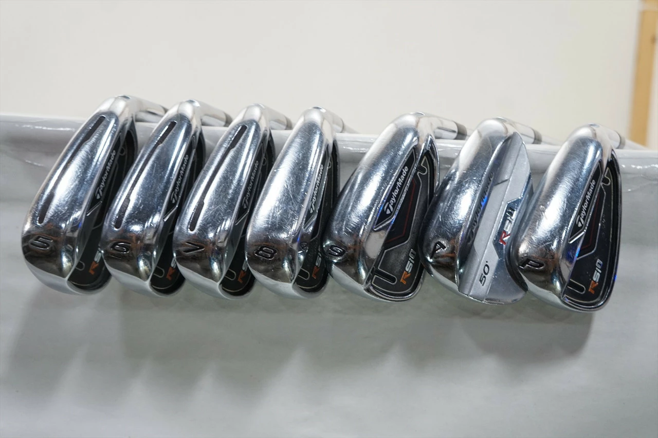 Taylormade Rsi 1 Iron Set 5-Pw, Gw Stiff Flex Reax Steel 1018546 Good