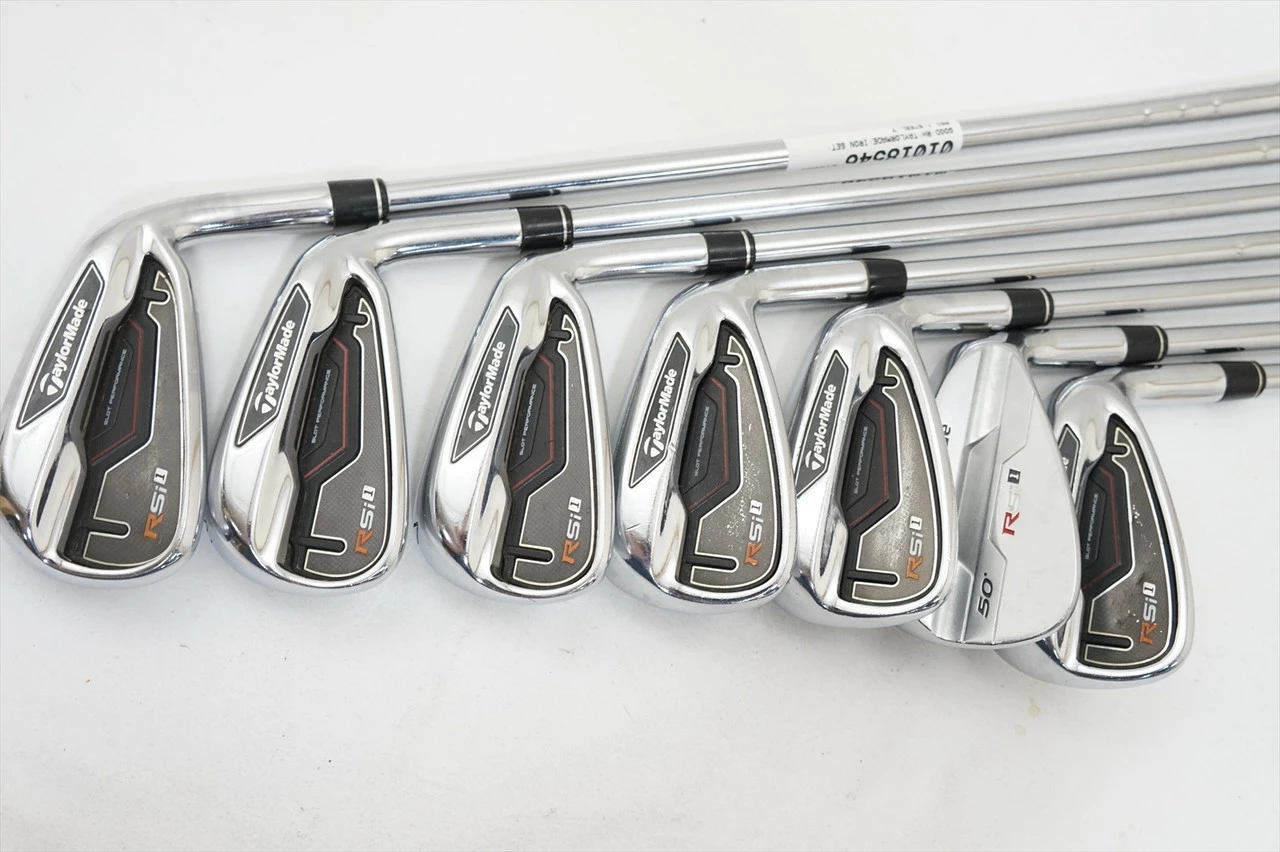 Taylormade Rsi 1 Iron Set 5-Pw, Gw Stiff Flex Reax Steel 1018546 Good - Image 3
